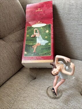 Peggy Flemming Christmas ornament from Hallmark